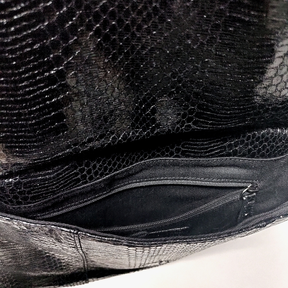 EUC BCBGeneration Black Clutch - Picture 6 of 10